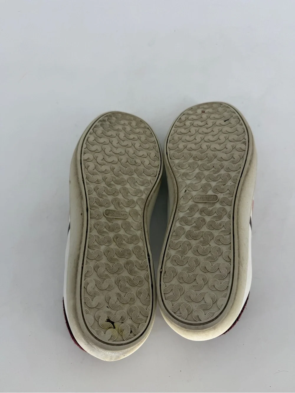 Tory Burch T-Logo Leather Low Top Sneaker Women’s Size 8